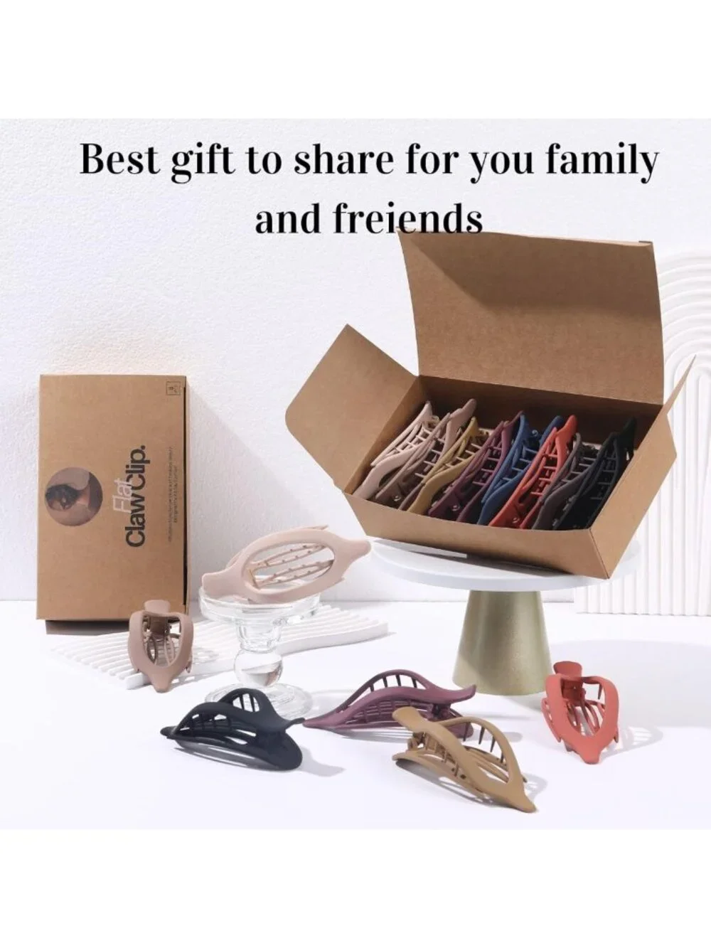 8 Pack Matte No Crease Hair Clips, Strong Hold Barrettes for Thick & Thin Hair